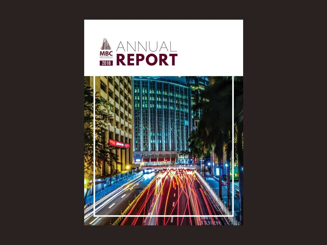 Print Design: Makati Business Club Annual Report 2018