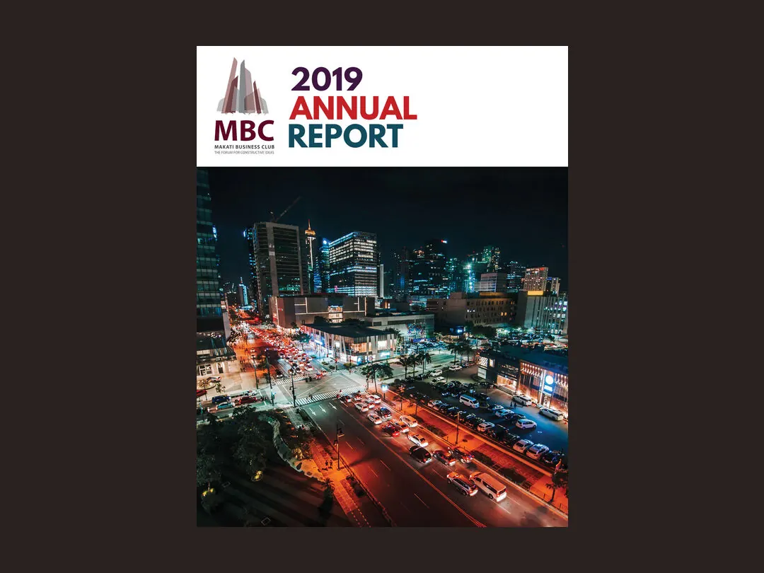 Print Design: Makati Business Club Annual Report 2019